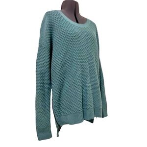 Madewell Landmark Textured Side Zip Chunky Pullover Sweater Size XS
